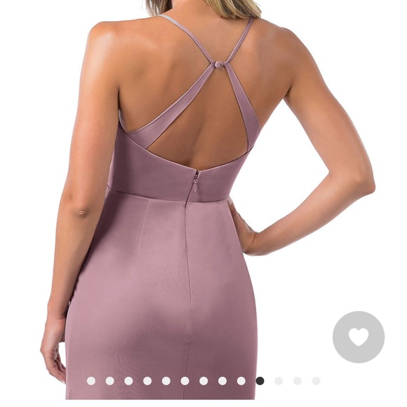 Azazie Kalea - DUSTY ROSE SIZE 4 - Picture 11 of 15